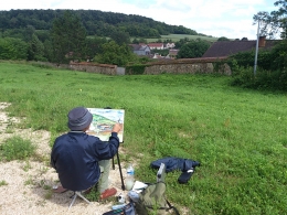 2013フランス・エコール　
ヴィルノクス
「ザッキとロワリエに学ぶ風景画」