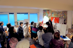 フランシーヌ・オブロン訪問 2015年