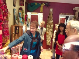 パトリシア・ベルキン アトリエ訪問 2017年